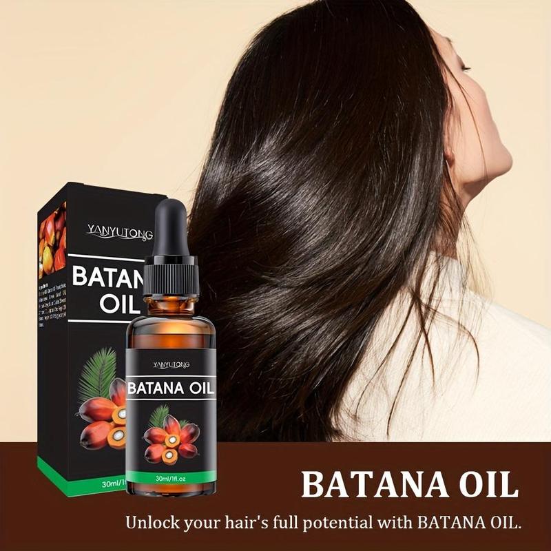 Batana Oil Hair Care Essential Oil, 2 Counts Deep Moisturizing & Smoothing Hair Oil, Hair Care Products for Dry & Damaged Hair