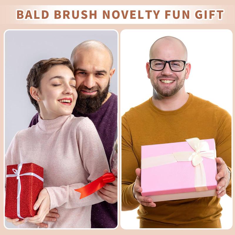 2PCS Funny Bald Man's Comb Funny Gag favors  Prank favors for Men Hair Loss Comb for Bald Men favors Over The Hill Party favors Birthday for Men Toy