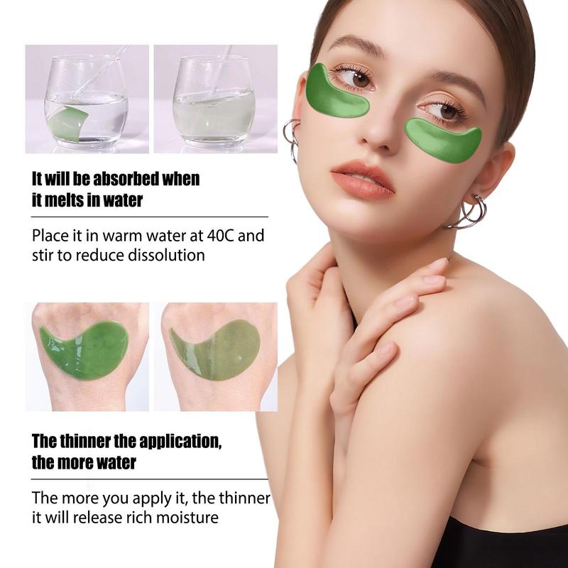 60pcs box Under Eye Mask Seaweed Moisturizing Eye Mask Patches, Eye Care Mask, Under Eye Pads for Smoothing Your Skin Under Eye