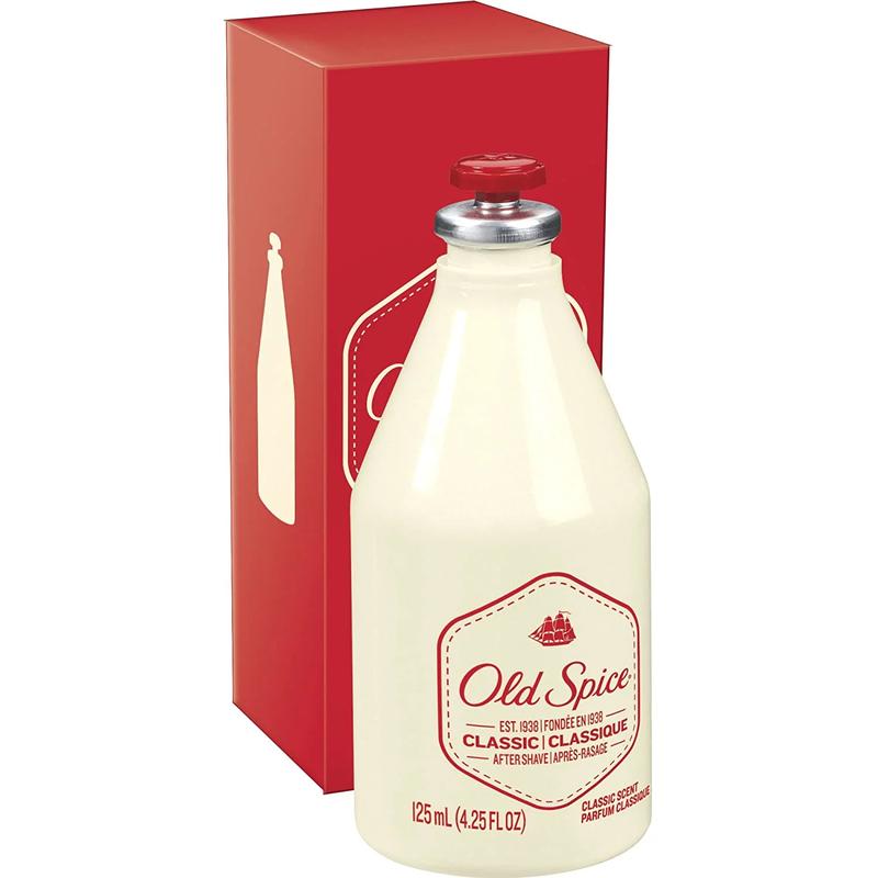 Old Spice Classic After Shave 4.25 Ounce (125ml) (2 Pack) Aftershave Foam