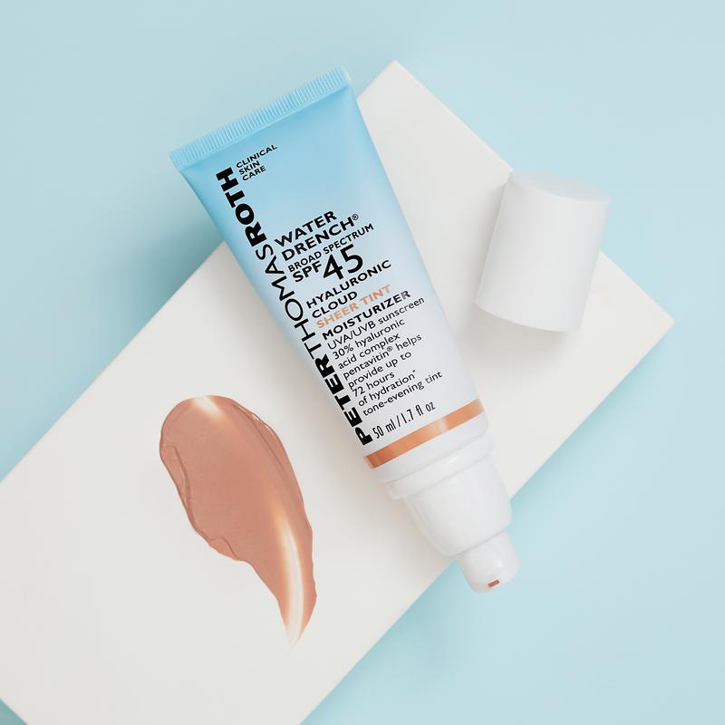 Peter Thomas Roth Water Drench Broad Spectrum SPF 45 Hyaluronic Cloud Sheer Tint Moisturizer