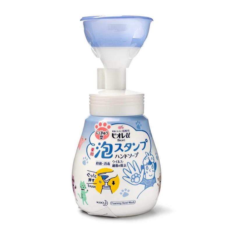 Kao Biore U Foam Claw Stamp Hand Soap, 250 ml