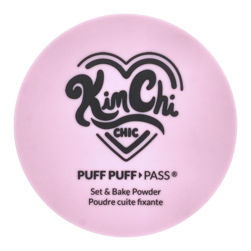 KimChi Chic Beauty Puff Puff Pass®, Set & Bake Powder, PPP01 Ivory + Hint of Lavender = Ivander, 0.85 oz (24 g)