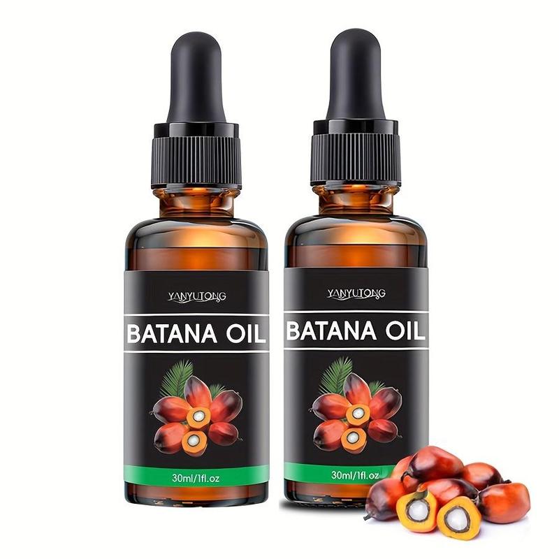 Batana Oil Hair Care Essential Oil, 2 Counts Deep Moisturizing & Smoothing Hair Oil, Hair Care Products for Dry & Damaged Hair