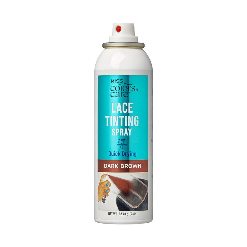 KISS Colors & Care Lace Tinting Spray - Dark Brown