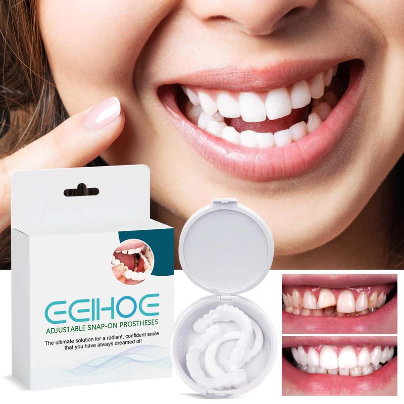 EELHOE Adjustable Buckle Dentures for Modified Teeth and Interdental Set Oral