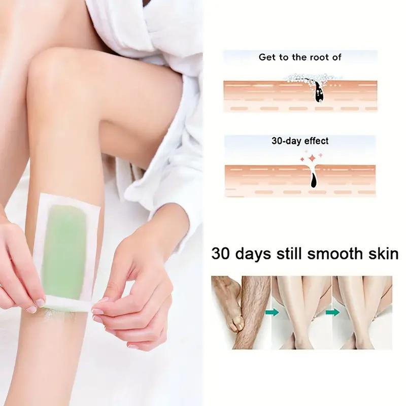 Hair removal wax paper cleaning is painless