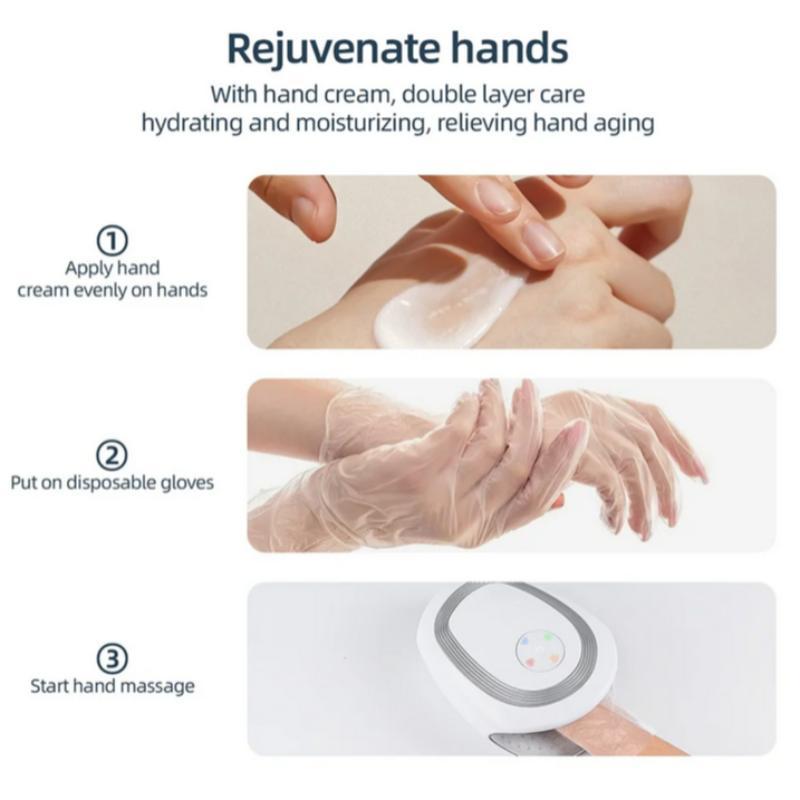 Hand Electric Massager, 1 Box Multifunction Hand Massager Machine, Finger Massage Machine, Hand Finger Massager for Men & Women, Personal Care Appliances for Home & Travel