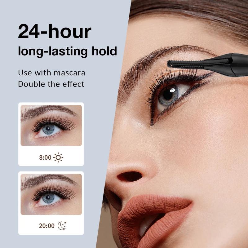 Lasting Lash Curler Tool Naturally Curled Electric Eyelash Curler 3-level Temperature Control Styling Make Up Eyelashes Curl