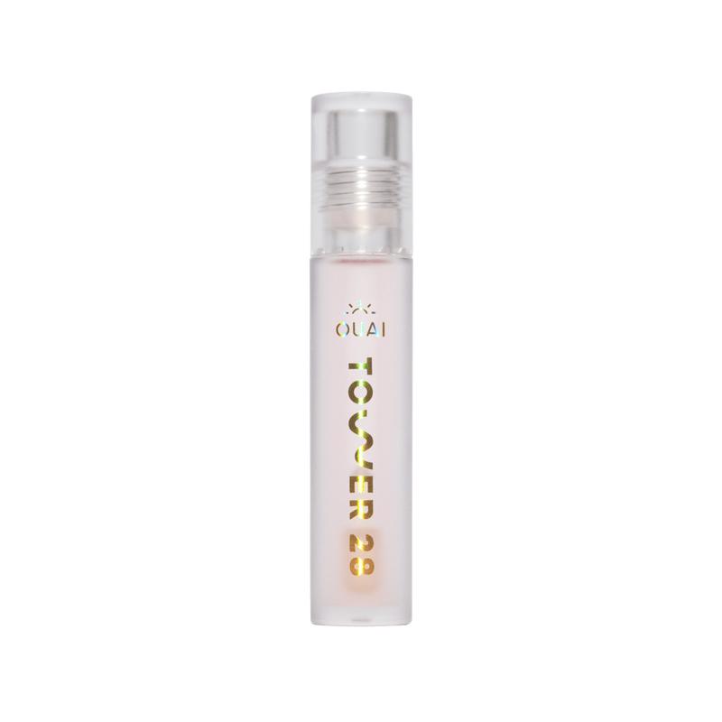 OUAI x Tower 28 Lip Jelly - Chill In St. Barts Scent, Gloss and Balm Hybrid