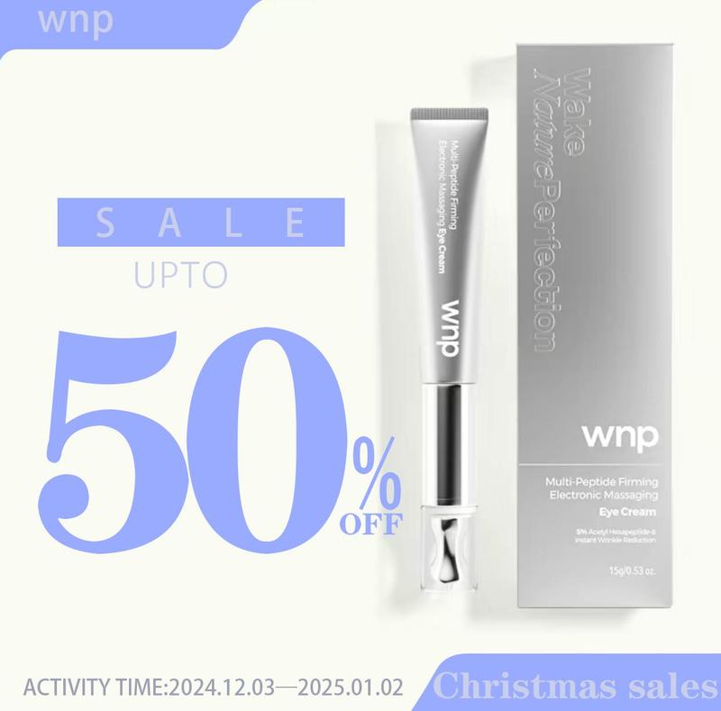 WNP Wrinkle Eraser Multi-Peptide Firming Electronic Massaging Eye Cream for Comfortable Skin Car