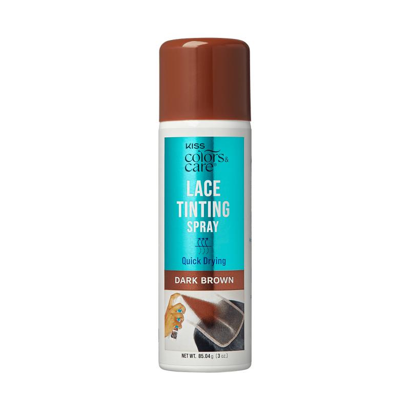 KISS Colors & Care Lace Tinting Spray - Dark Brown