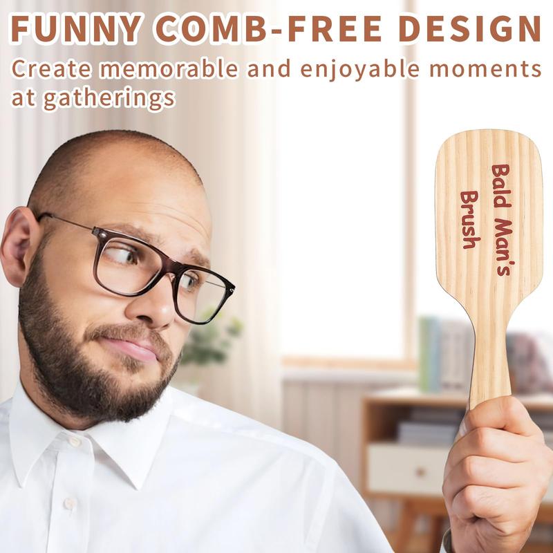 2PCS Funny Bald Man's Comb Funny Gag favors  Prank favors for Men Hair Loss Comb for Bald Men favors Over The Hill Party favors Birthday for Men Toy