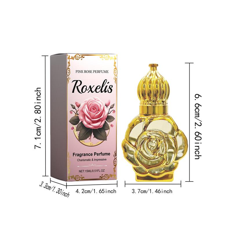 Women's Rose Tone Perfume, Long Lasting Fragrance, Rose Portable Perfume, Niche Couple Dating Fragrance, Rose Perfume for Women, Christmas Gift