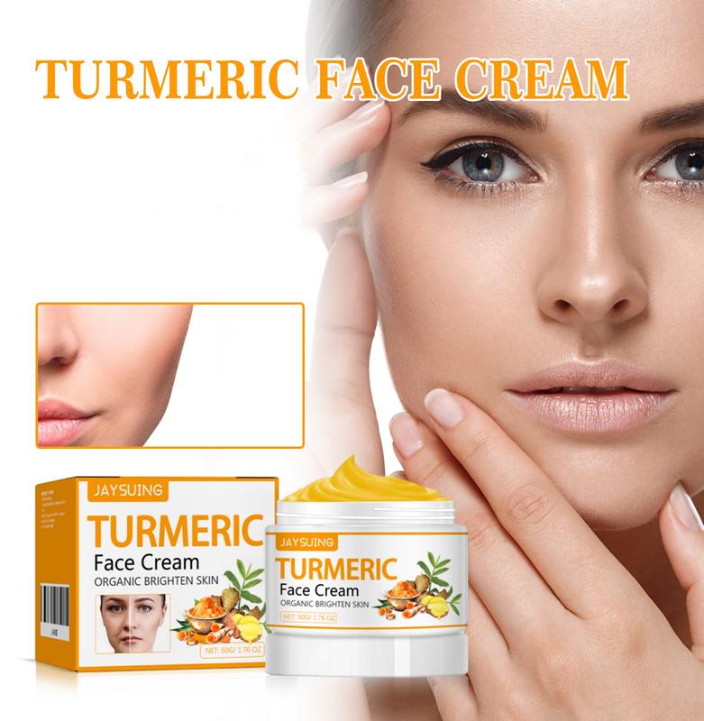 Turmeric Face Cream Facial Moisturizer Skin Care Refining Pores Moisturizing nourishing Skin Delicate Firming Comfort Hydrating