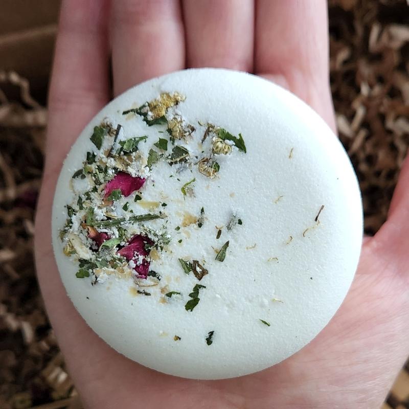 Herbal Bath Tea Bath Bomb.Herbal Bath Tea Milk Soak.Essential Oils.Solid Milk Bath.Moisturizing. Body Care. Comfort. Skin Care Soothing