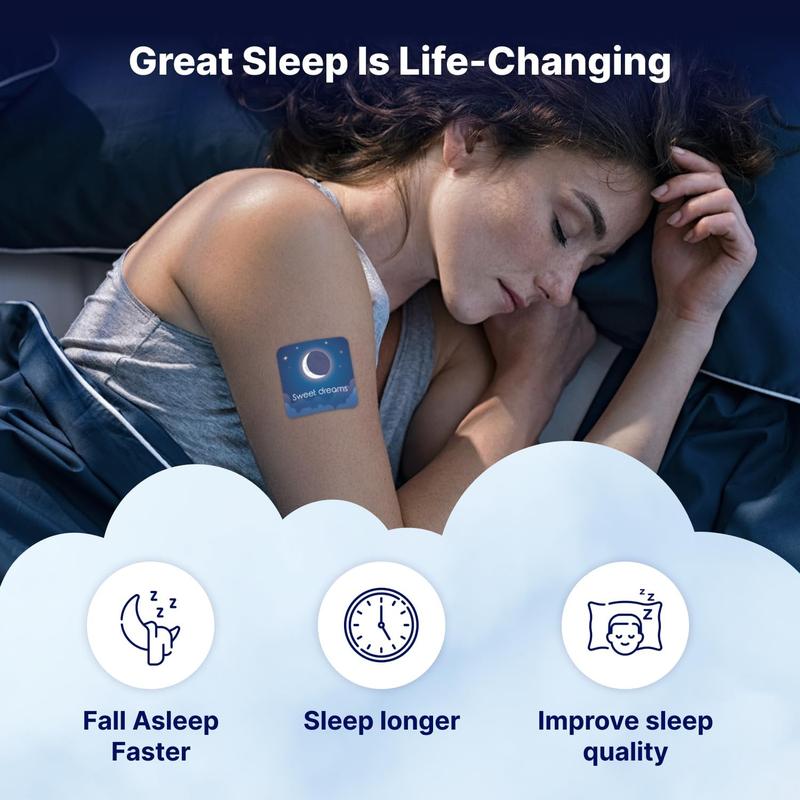 Original Sleep Patches for Adults Extra Strength | Easy-to-Apply Sleep Patch with Melatonin & Valerian | Relax & Wake Up Refreshed | Long-Lasting Night Comfort for Men & Women | 28 Patches