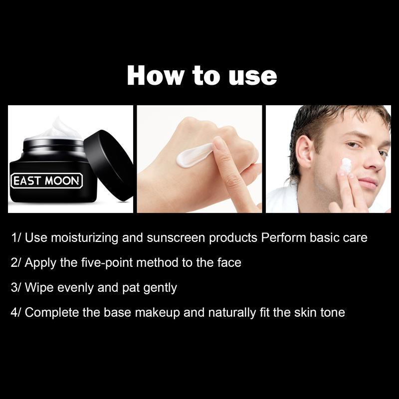 Men's Sunscreen Makeup Cream Great Moisturizers makeup Primer remover Skincare for men Aloe Vera