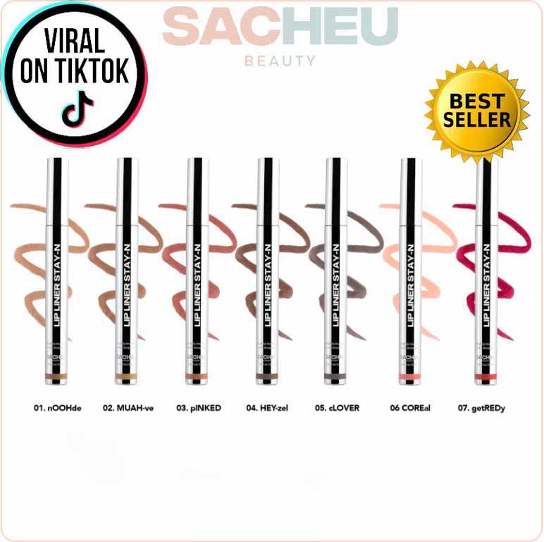 Hot Sale !!!! Black Friday 2024 51% - Sacheu LIP LINER STAY-N - Peel-Off Lip Liner Stain - Lasts All Day & Night Eyeliner Lipliner [Free ship].