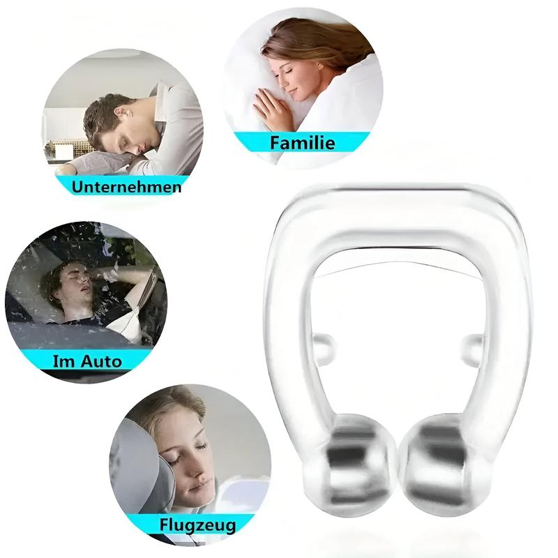 Magnetic Anti-Snoring Nose Clip – Non-Invasive Snore Stopper for a Quiet Night's Sleep