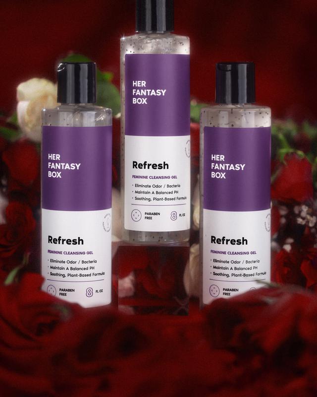 Her Fantasy Box Plant Based pH Balance Gel Wash - 3 Pack