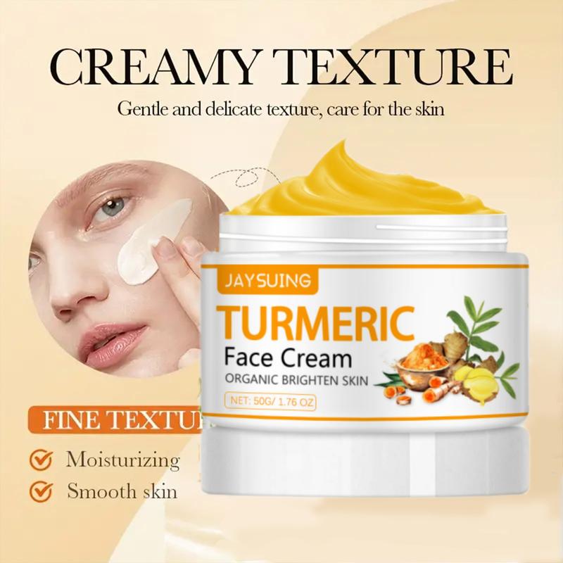 Turmeric Face Cream Facial Moisturizer Skin Care Refining Pores Moisturizing nourishing Skin Delicate Firming Comfort Hydrating