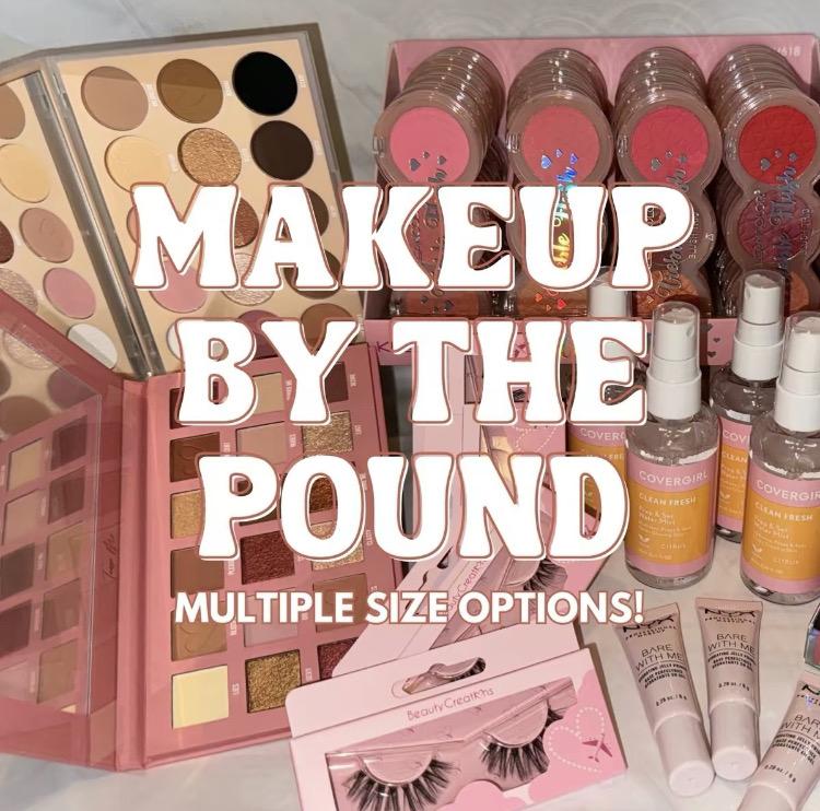 Makeup By the Pound -MysteryMakeup,Affordable Makeup KitBeauty Gift Sets,Beauty Bundles, ldeaGifts for Makeup Lovers, Gifts for Her