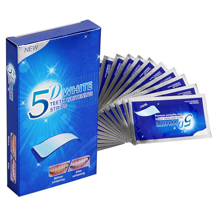 Teeth Whitening Strips for Teeth Sensitive, Non-Slip Enamel-Safe Strips, for Smoking Coffee Soda Wine Stain, 28 Strips 14 Treatments Oral Gentle Deep Cleaning