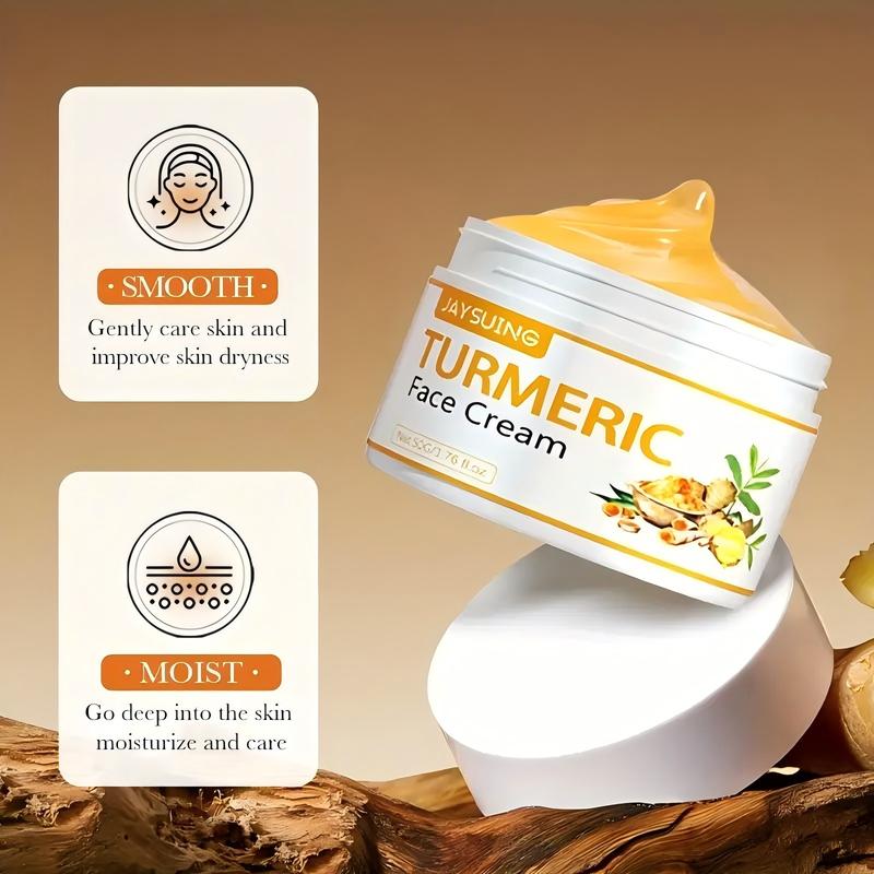 Turmeric Face Cream Facial Moisturizer Skin Care Refining Pores Moisturizing nourishing Skin Delicate Firming Comfort Hydrating