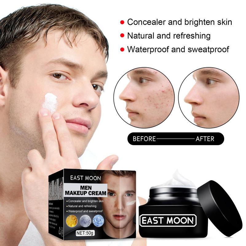 Men's Sunscreen Makeup Cream Great Moisturizers makeup Primer remover Skincare for men Aloe Vera