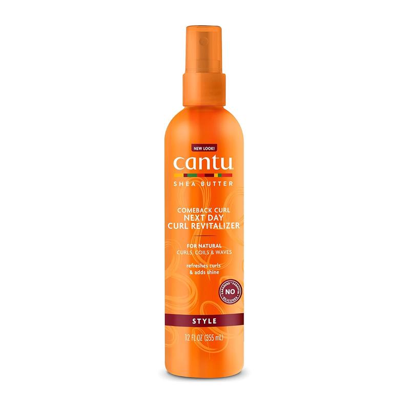 Cantu Comeback Next Day Curl Revitalizer, 12 Fluid Ounce Atlas Ethnic