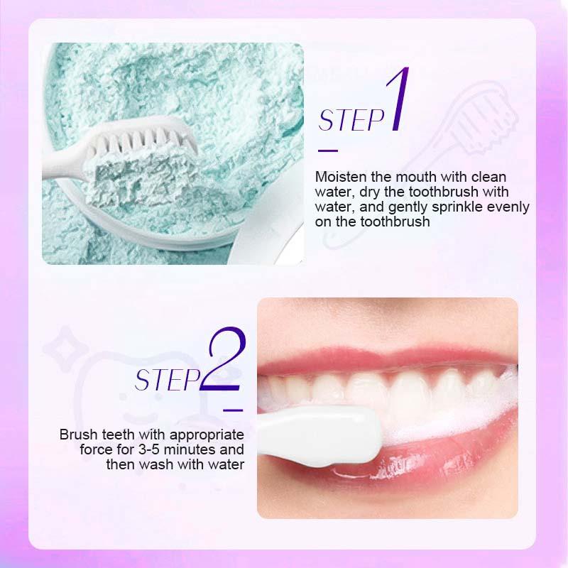 80ML Tooth Powder, 1 Box Teeth Brightening Tooth Powder, Oral Care Tooth Powder for Cleaning Teeth, Dental Care Product for Women & Men