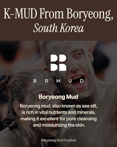 BRMUD Recovery Mud Clay Face Mask - Official Product Korean Hydrating Moisturizing Deep Pore Cleanser Oil Control   (3.72 fl oz)  Facial Skincare