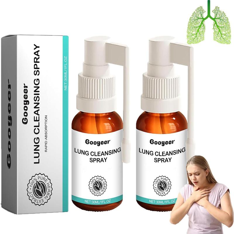 Sale!! Lung Cleansing Spray, Herbal Lung Cleansing Spray,Lung Cleanse Spray,Supporting Lung Function,1oz(30ml) (2)