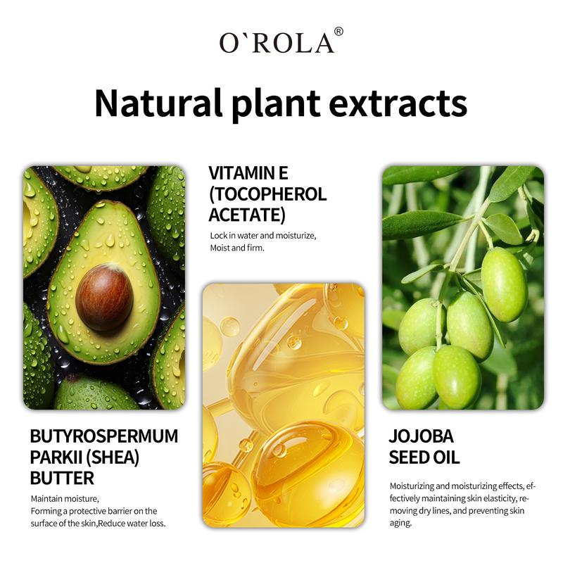 O'ROLA Ultra Moisture Shea Hand cream with Vitamin E: Niacinamide Relieves and Repairs  Dry Hands