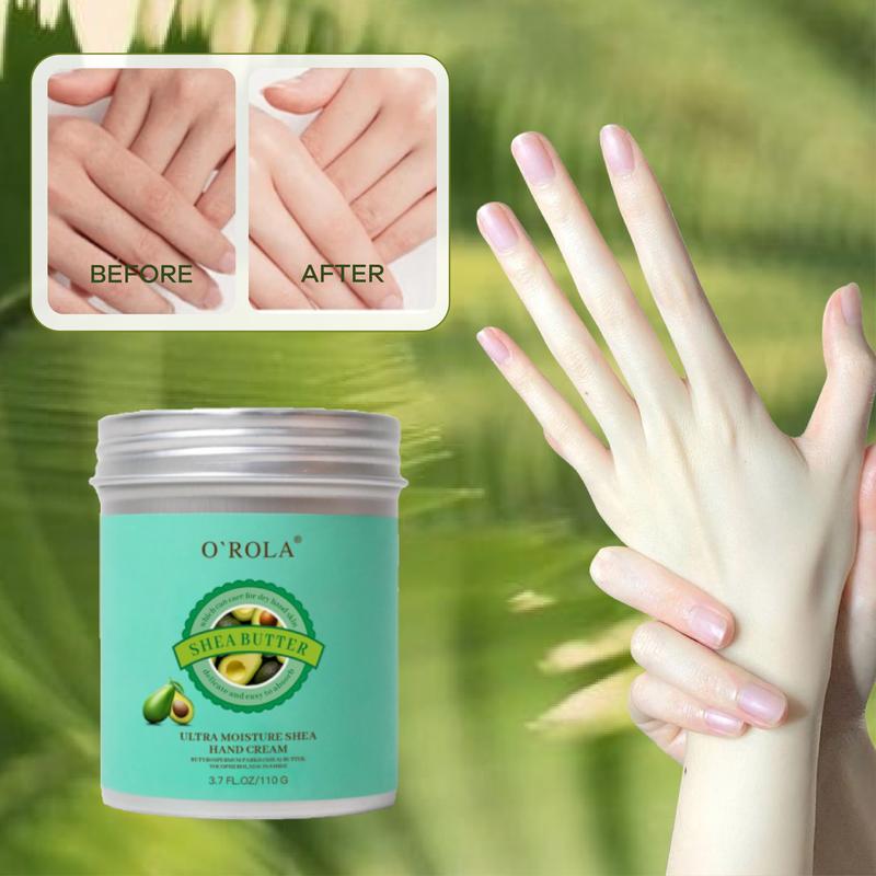 O'ROLA Ultra Moisture Shea Hand cream with Vitamin E: Niacinamide Relieves and Repairs  Dry Hands