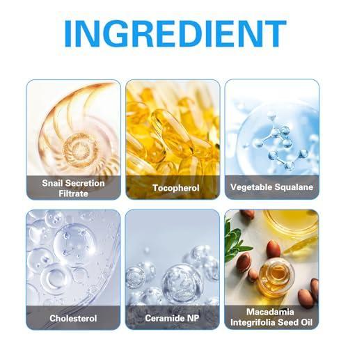 Moisturizer Daily Face Gel Cream, Crema de Baba de Caracol Original, Filtrate Nourishing Cream, Moisturizer Face facial cleanser