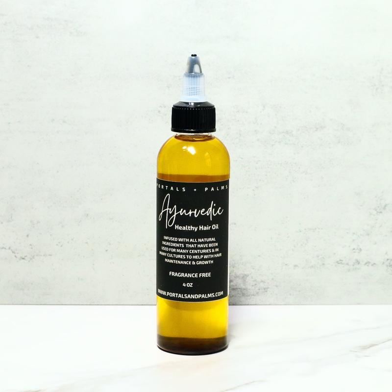 Ayurvedic Hair Growth Oil All Natural Herbal Infusion Haircare Extra strength Apricot Argan