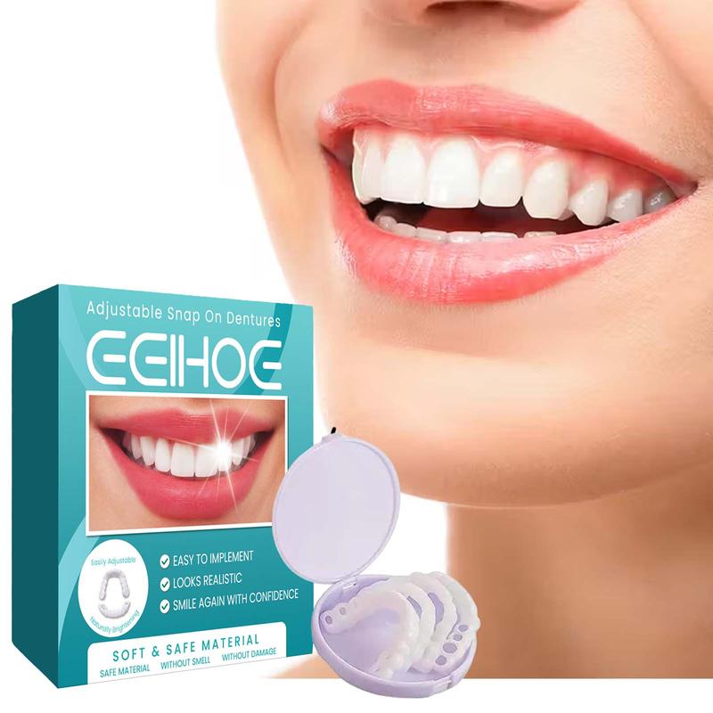 EELHOE Adjustable Snap On Dentures for Comfortable and Convenient Denture Care