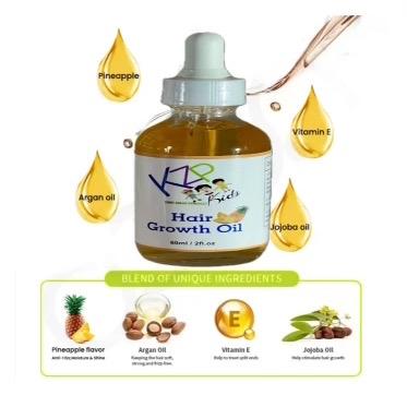 KZP Kids Hair Growth Oil Haircare Luxury