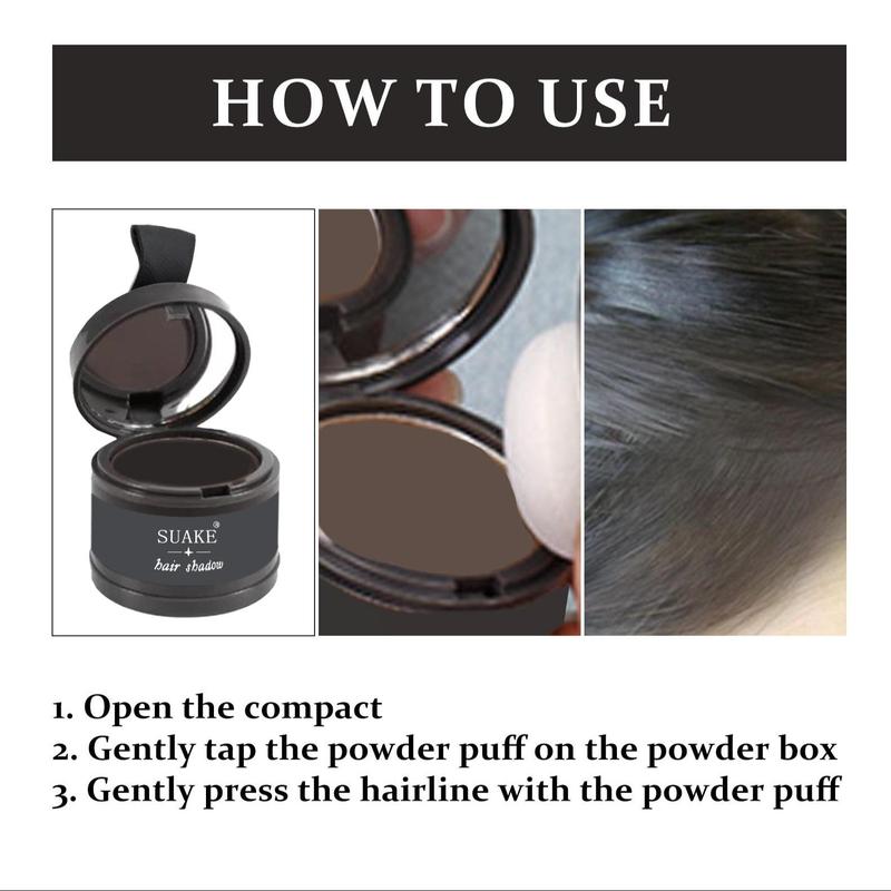 Hairline Coverage Powder, 1 Box Portable Hair Styling Product, Professional Hair Styling Product For Daily Use