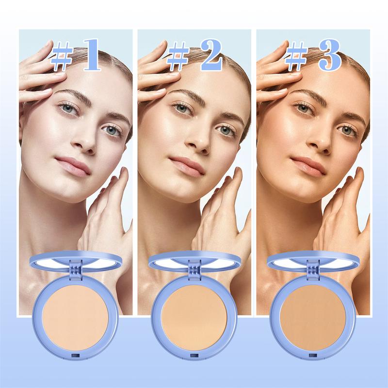 OUHOE Setting Powder Flawless Touch-up Powder Natural Lightweight and Breathable Setting Powder Makeup Oil