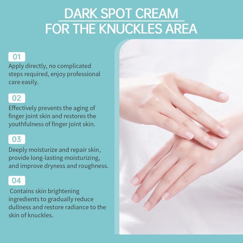 Knuckles Dark Spot Cream, Moisturizing Brightening Body Cream, Hydrating & Nourishing Body Lotion, Body Care Product for Women & Men