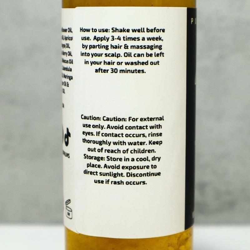 Ayurvedic Hair Growth Oil All Natural Herbal Infusion Haircare Extra strength Apricot Argan