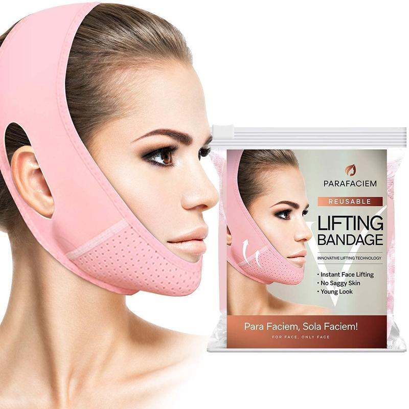 Reusable V Line Mask, Facial Slimming Strap, Double Chin Up Mask, Face Lifting Belt, V Shaped Slimming Face Mask for Women & Men