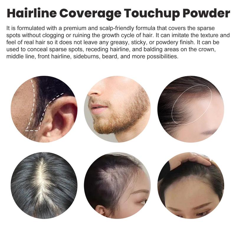 Hairline Coverage Powder, 1 Box Portable Hair Styling Product, Professional Hair Styling Product For Daily Use