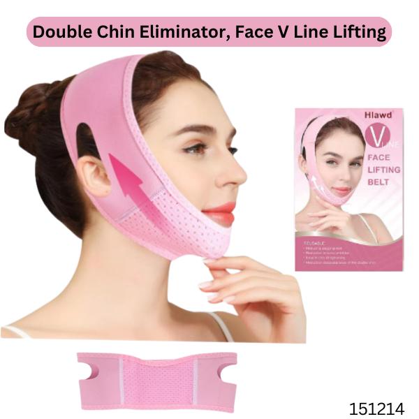 V line Lifting  Double Chin Reducer - Face Lifting Belt, Face Slimmer, Chin Strap For Double Chin For Women, Face Belt, Tightening Skin Preventing Sagging Face Lift Tape Skincare Comfort