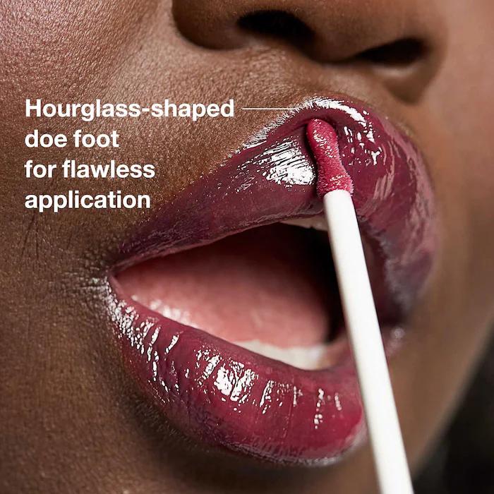 Black Honey Pop Lip Gloss - Hydrating and Nourishing with Aloe, Avocado, and Shea Butter - Berry