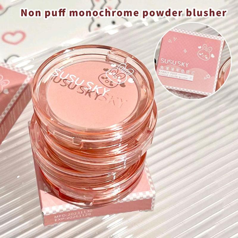 Long Lasting Blushes, 4pcs Natural Blushes For Daily Makeup, Lightweight Soft Color Shadow Blushes