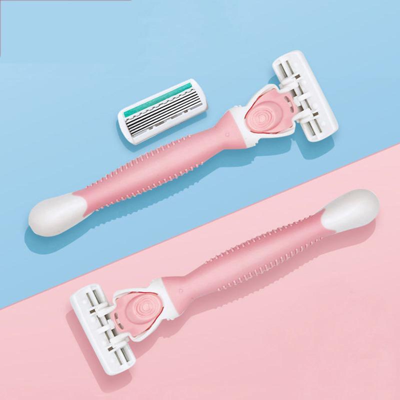 Hair Removal Instrument, 1 Count Female Shaver, Manual Body Hair Razor, Women Safety Bikini Trimmer